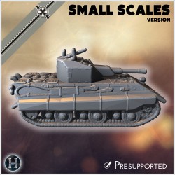 Flakpanzer E-50 55mm Entwicklung... - STL 3D | Hartolia Miniatures