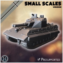 Flakpanzer E-75 55mm Entwicklung... - STL 3D | Hartolia Miniatures