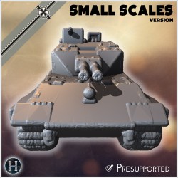 Flakpanzer E-75 55mm Entwicklung ... - 3D STL | Hartolia Miniatures