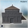 Long rectangular brick building... - 3D STL | Hartolia Miniatures