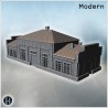 Long rectangular brick building... - 3D STL | Hartolia Miniatures