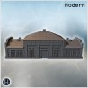 Long rectangular brick building... - 3D STL | Hartolia Miniatures