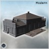 Long rectangular brick building... - 3D STL | Hartolia Miniatures