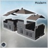Long rectangular brick building... - 3D STL | Hartolia Miniatures