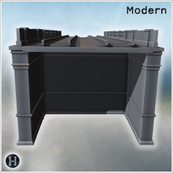 Neoclassical arched viaduct section... - 3D STL | Hartolia Miniatures