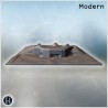 Hexagonal concrete fortress set... - 3D STL | Hartolia Miniatures