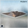 Hexagonal concrete fortress set... - 3D STL | Hartolia Miniatures