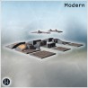 Hexagonal concrete fortress set... - 3D STL | Hartolia Miniatures