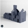 Two storey masonry structure... - 3D STL | Hartolia Miniatures