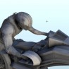 SF flying motorcycle with driver 14 |  | Hartolia miniatures