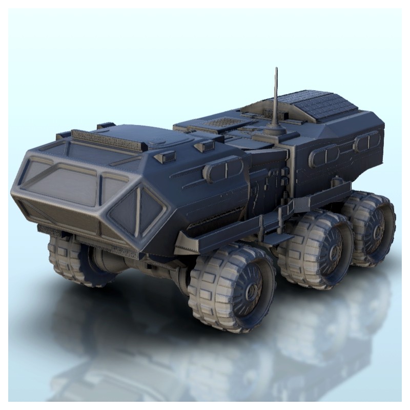 All-terrain SF vehicle on wheels 13 |  | Hartolia miniatures