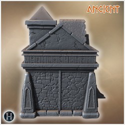 Ancient stone temple with... - 3D STL | Hartolia Miniatures