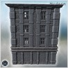 Rectangular urban building with... - 3D STL | Hartolia Miniatures