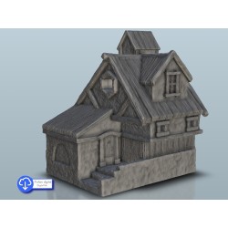 Maison médiévale - Fichier STL 3D Médiéval | Hartolia Miniatures