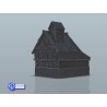 Maison médiévale - Fichier STL 3D Médiéval | Hartolia Miniatures