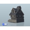 Maison médiévale - Fichier STL 3D Médiéval | Hartolia Miniatures