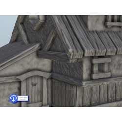 Medieval house - 3D STL File Medieval | Hartolia Miniatures