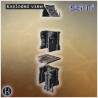 Tall ruined gothic tower with large... - 3D STL | Hartolia Miniatures
