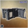 Mur gothique avec sculptures de... - STL 3D | Hartolia Miniatures