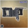 Mur gothique avec sculptures de... - STL 3D | Hartolia Miniatures