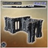 Mur gothique avec sculptures de... - STL 3D | Hartolia Miniatures
