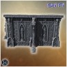 Mur de fortification gothique avec... - STL 3D | Hartolia Miniatures
