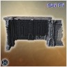 Mur de fortification gothique avec... - STL 3D | Hartolia Miniatures
