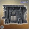 Mur de fortification gothique avec... - STL 3D | Hartolia Miniatures