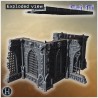 Mur de fortification gothique avec... - STL 3D | Hartolia Miniatures