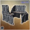 Massive gothic ruins with skull... - 3D STL | Hartolia Miniatures