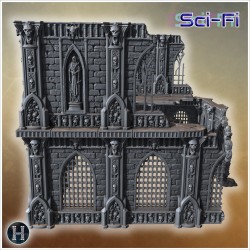 Ruines gothiques massives avec... - STL 3D | Hartolia Miniatures
