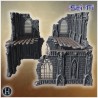 Massive gothic ruins with skull... - 3D STL | Hartolia Miniatures