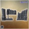Broken low stone walls and... - 3D STL | Hartolia Miniatures