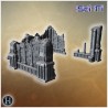 Broken low stone walls and... - 3D STL | Hartolia Miniatures