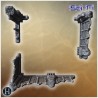 Broken low stone walls and... - 3D STL | Hartolia Miniatures