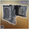Large stone wall section featuring... - 3D STL | Hartolia Miniatures