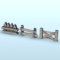 Set of three fences 1 |  | Hartolia miniatures