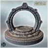 Ancient circular portal with... - 3D STL | Hartolia Miniatures