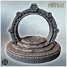 Ancient circular portal with... - 3D STL | Hartolia Miniatures