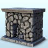 Stone fireplace 3 |  | Hartolia miniatures