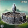 Ancient stone altar with floating... - 3D STL | Hartolia Miniatures