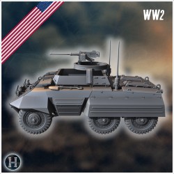 M20 armored utility car - 3D STL File | Hartolia Miniatures