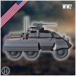 M20 armored utility car - 3D STL File | Hartolia Miniatures