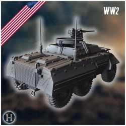 M20 armored utility car - 3D STL File | Hartolia Miniatures