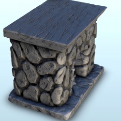 Stone fireplace 3 |  | Hartolia miniatures