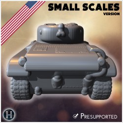 M22 Locust light airborne tank... - 3D STL | Hartolia Miniatures