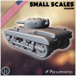 M22 Locust char léger aéroporté... - STL 3D | Hartolia Miniatures