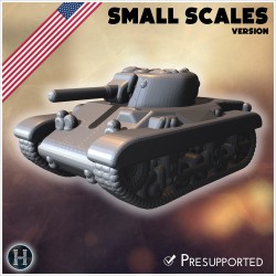 M22 Locust light airborne tank... - 3D STL | Hartolia Miniatures
