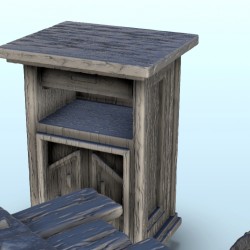 Wooden interior furniture 5