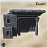 Stone building with a large arched... - 3D STL | Hartolia Miniatures